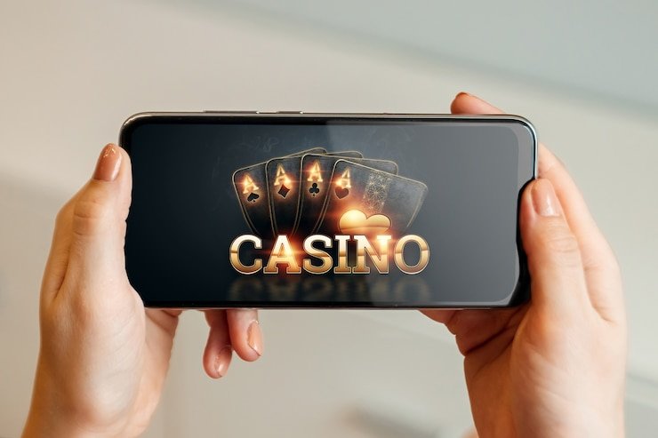 Hip Hop Panda slot interface on koplo77 login showing reels, paylines, and stake selector